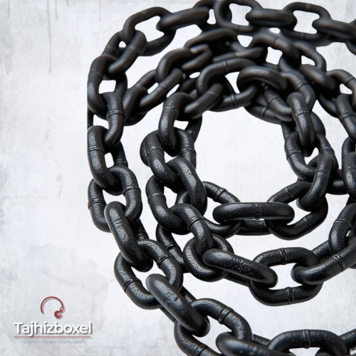 زنجیر صنعتی فولادی