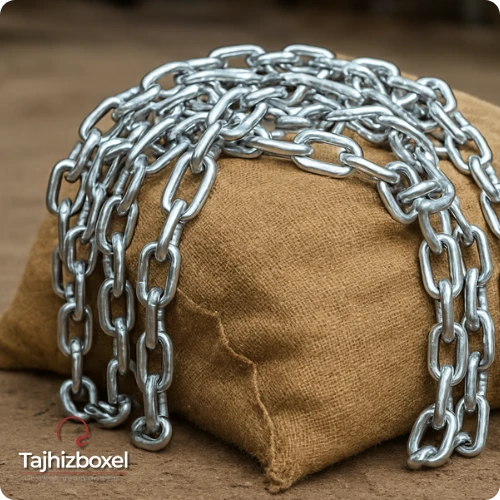 زنجیر صنعتی گالوانیزه