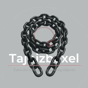 زنجیر فولادی خشکه g80 سایز 25