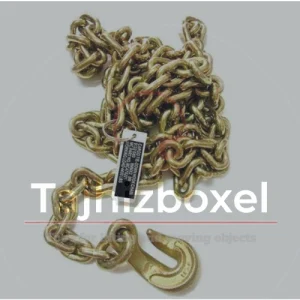 زنجیر یکسر قلاب کج آمریکایی 6 متری سایز 10